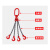 臻工品 强力环吊环连接环合金钢起重吊环配件 一个价 6.4T 