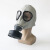 邦固 防防毒面具SF6橡胶灰色头戴式电力防毒全面罩 灰色 防毒面具+z-b-p2-2 