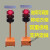 定制适用移动红绿灯任信号灯十字路口施工指示灯驾校LED交通警示灯 单板(大)30W 大功率亮度