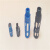 塑料消声器蓝色黑色PSL-01/02/03/04 气动电磁阀消音器器 塑料消声器 蓝色2分1/4小体