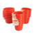 有豫 塑料桶 小水桶厚实涂料桶子 红色无盖25L 单位：个