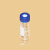 透明/棕色玻璃样品瓶 气相液相色谱自动进样瓶 螺口含盖 ml100个 4ml透明配顶空盖垫(带刻度)