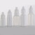 海斯迪克 HK-132 滴液瓶滴瓶眼药水瓶 色素分装瓶塑料防盗圈容量瓶 20ml半透明（10个）