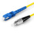 文德 海乐单模光纤跳线（SC-FC，9/125）电信级单芯尾纤跳纤1米 HJ-1SC-FC-S1