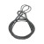 HITTERY 碳钢钢丝绳 吊重6吨 总长120CM（单位：条）