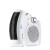 FH-06A立奇取暖器暖风机电暖风省电迷你浴室电暖器电热气器 白色2.2米线长(有温控)