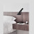 mnkuhg北欧设计师现代简约创意美式办公桌客厅卧室床头书房阅读调节台灯 黑色台灯 按钮开关