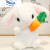 飞嘟乐会学说话的兔子复读玩偶唱歌跳舞小白兔儿童电动毛绒玩具公仔女孩 棕色大耳朵兔 标配USB直充+遥控器