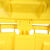 加厚黄色脚踏垃圾桶废物桶诊所医院灰色15L100L120升 80升(黄色)/脚踏款