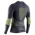 X-BIONIC聚能加4.0 运动滑雪功能内衣 男子排汗保暖压缩衣 上衣：炭黑青黄 S