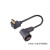 防水HDMI连接器带线插座IP67插头高清数据线HDMI软排线2K数据 HDMI公弯头/公弯头带线插头 30cm
