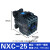 定制适用NXC-09固态机床交流接触器220三相CJX2辅助触头热保护开关24V NXC-25 24V