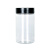 5510塑料瓶圆形酱菜食品包装盒透明有盖加厚小瓶子密封保鲜蜂蜜罐 HC5510透明盖 23克 单个