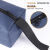 珊野牛津布工具包小型便携式加厚耐用零件包多功能维修工具包帆布耐磨 小号黑色1680D布料