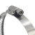 304不锈钢卡箍喉箍圈快装管卡扣水管管夹管卡监控抱箍支架 12mm宽(0-200mm直径)