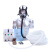 吉斯迈瑞 自吸式长管呼吸器过滤防毒尘面罩单双人电动送风式空气呼吸器面具 专用腰带