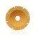 稳斯坦 WST3000 钎焊金刚石切割片锯片陶瓷石材混凝土打磨片金色开口100*1*20孔径*15mm