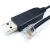 串口转USBRS232CP2102RJ12USBRJ11RJ45转USB固件升级串口线 RJ12 6P6C 0.5m