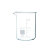 boliyiqi 玻璃烧杯 加厚高硼硅玻璃量杯 透明带刻度 耐高温化学实验室加热仪器 5ml,50个起订