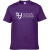 摩貂Durham达勒姆杜汉姆杜伦大学纪念品T恤运动简约圆领流行短袖文化 紫色 S (适合90-110斤)