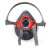 思创科技 ST-1090 硅胶防尘半面具口罩防细微颗粒物打磨电焊工业粉尘（含一片1107滤棉） 1套装