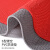 金固牢 PVC镂空防滑垫 S形塑料地毯浴室地垫 4.5mm厚*2.0m宽*1m*灰色 KZS-591