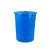 大号加厚塑料圆桶储水带盖桶消毒发酵酿酒工业储存胶桶手提式圆形桶 160L水桶带盖白色