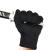 保罗岚芝 防割手套5级一根钢丝手套多用途防切割5级防护劳保手套 黑色 L（1双） 