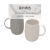 全季新款定制陶瓷马克杯女男咖啡杯水杯简约纯色圆润430ML装 马克杯浅灰色单只