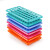 离心管架塑料离心管架核酸采样管架多功能试管架 桔色一箱(50个/箱)