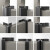 DYQT定制护墙板收口条木饰面铝合金收边条9厘板碳晶板工字线集成墙装 工字哑黑(特厚) 9mm