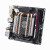 定制一体机1U 超薄ITX 工控机散热器115X 1200CPU风扇铜热管 PWM温控 迈度39 白色IS-40XARGB