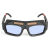 迪寇（Di Kou）自动变光电焊焊工烧焊防光电弧爱眼变色焊接 双镜片眼镜+绑带镜盒