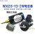 定制WXD3-13-2W精密多圈电位器 1K 2.2K 3.3K 4.7K 10K 22K 10 带灰色旋钮 阻值2.2K2K2