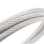 海斯迪克 304不锈钢钢丝绳 吊绳安全牵引钢丝绳 承载绳 1*7结构 0.5mm(100米) HKA-83