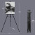 蒙玛特（Mont Marte）素描套装初学者套装4K防水画板袋双肩可背美术艺考画包素描工具 紫色画板包+4k画板+画架+20张速写纸+素