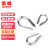 俱威 鸡心环304不锈钢钢丝绳保护套三角环 JM-1108E M10（5个）
