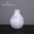 荣山（RS RongShan）北欧轻奢大理石花纹创意玻璃花瓶摆件 插花花器家居样板间装饰品 云石灰(高27cm)
