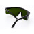 1064nm激光打标机雕刻机防护眼镜美容仪镭雕切割焊接护目镜 黑架墨绿镜片(加厚)+眼镜盒