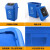 中典 苏州版垃圾分类垃圾桶20L-A带盖大号灰色厨余垃圾公共场合商用户外环卫桶20L摇盖桶