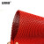 安赛瑞 酒店防滑地垫 PVC镂空学校走道垫100*90cm厚5mm红色 12281