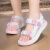 迪士尼（Disney）女童凉鞋2024年夏季新款夏季儿童凉鞋女公主鞋涉水沙滩鞋软底粉色 紫色 26码