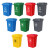久洁户外垃圾桶加厚小区物业环卫分类工业小区大号挂车塑料桶可回收物垃圾箱30L不带轮