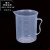 加厚塑料量杯带柄烧杯250-5000ml 带刻度的塑料透明量杯 2000ml