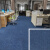 凯柏象KBX 蓝色50x50cm 办公室地毯拼接满铺加厚工程商用方块防火KBX-DE-26