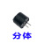 12*9.5mm 有源蜂鸣器分体一体 3V 5V 12V直流长声 12095 TMB12A05 5V 一体蓝标普通