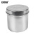 安赛瑞 304不锈钢消毒罐 实验室酒精棉球纱布药膏缸油膏缸 8cm 6A01096