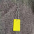 PVC塑料防水空白弹力绳吊牌价格标签吊卡标价签标签100套 PVC兰色弹力绳2X3吊牌=100套