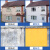 千居美 新家园外墙漆 面漆防水防晒耐候抗污净味乳胶漆外墙环保涂料 20KG 中黄