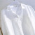 NENW香港潮牌 白色衬衫女新款2024年春款韩版宽松设计感小众复古港味 L
